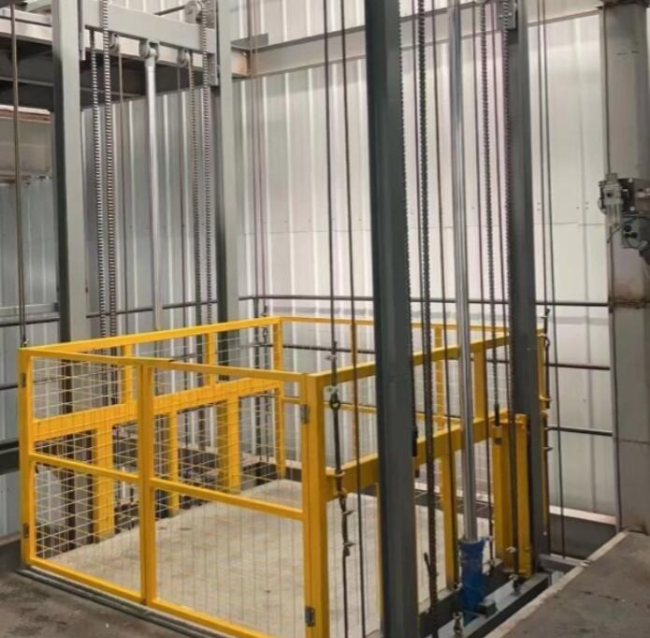 十堰导轨式升降机一般加工周期